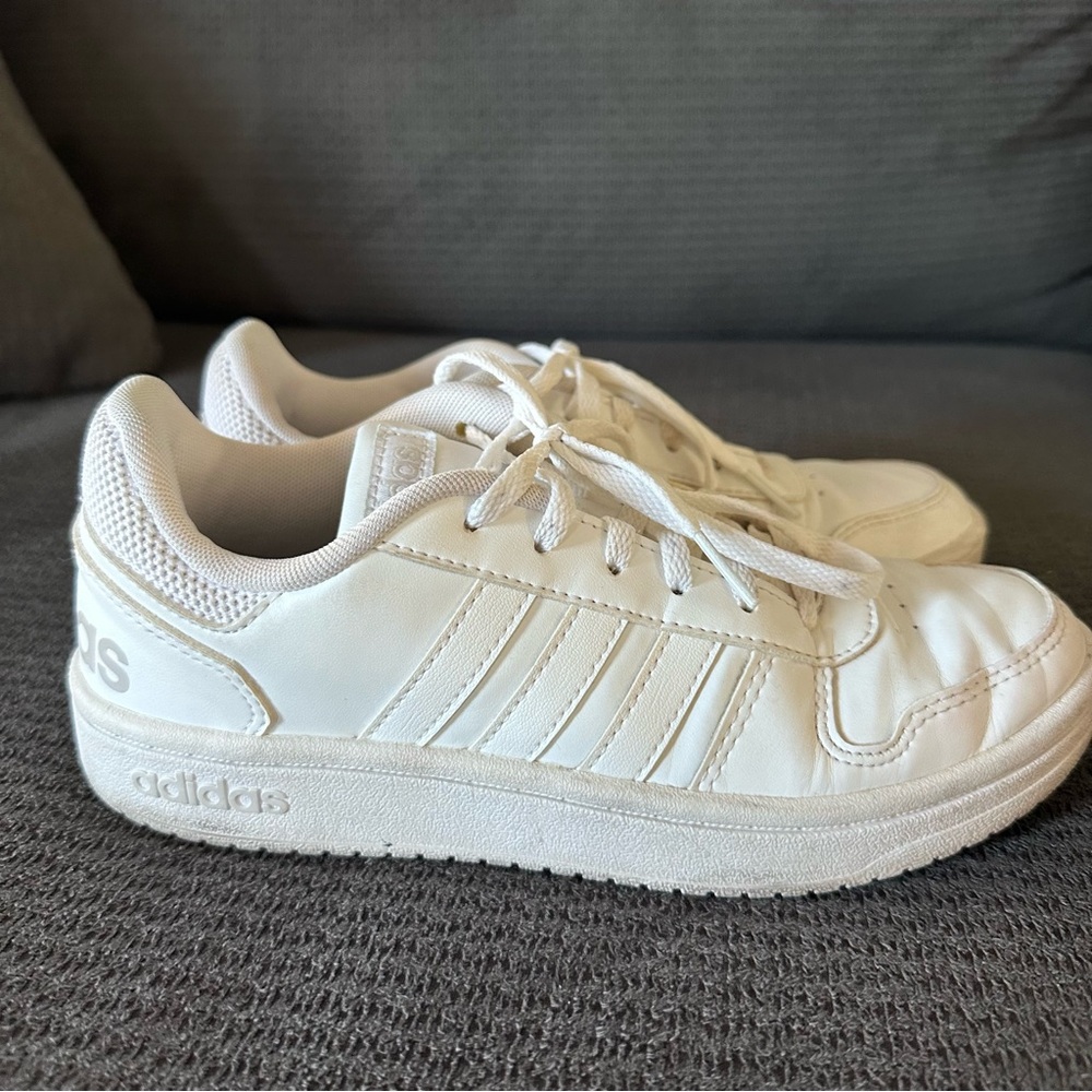Adidas All-White Casual Sneakers